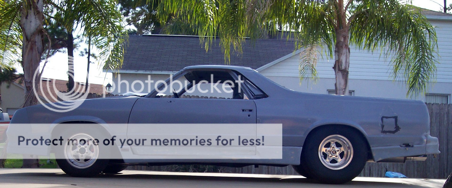 7887 El Camino Gbody 117" wheelbase PROSTREET TOURING DRAG CHASSIS